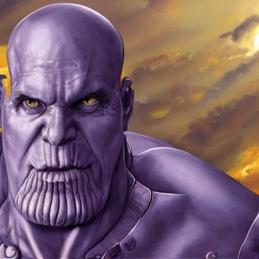 Prompt: ( ( pope ) ) thanos!!, portrait photo, realistic, highly detailed