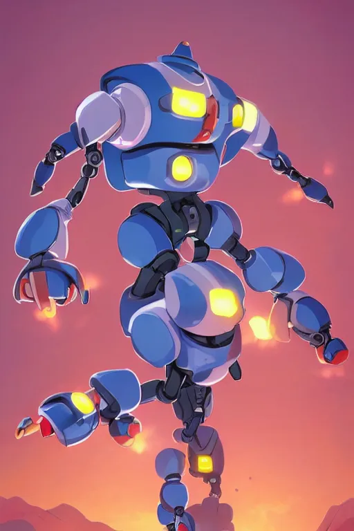 Image similar to metabots medabots medarotto medarot robot minimalist comics, behance hd by jesper ejsing, by rhads, makoto shinkai and lois van baarle, ilya kuvshinov, rossdraws global illumination ray tracing hdr radiating a glowing aura