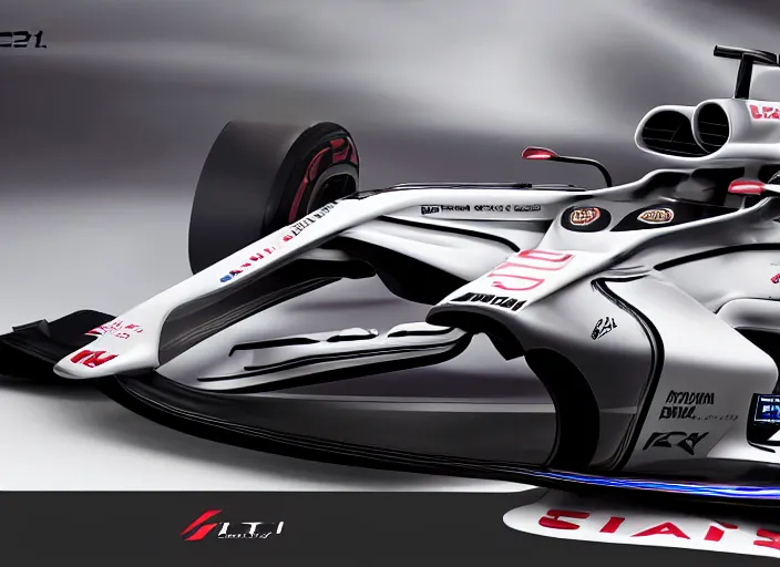 Prompt: 2 0 2 1 f 1 aui car concept art, 8 k, hdr, sports photography