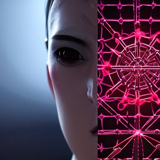 Image similar to hellraiser by sana takeda, nvidia rtx reflections, octane render 1 2 8 k resolution, extreme high intricate details, digital anime art by wlop, medium shot, mid - shot, composition by ilya kuvshinov, lighting by greg rutkowski