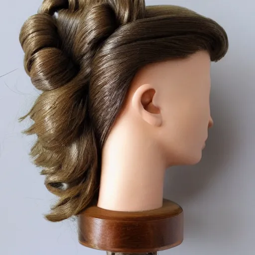 Image similar to hair sculpture