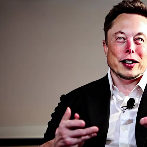 Prompt: intrinsic detail of elon musk