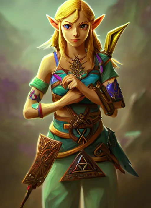 ArtStation - Legend of Zelda fanart