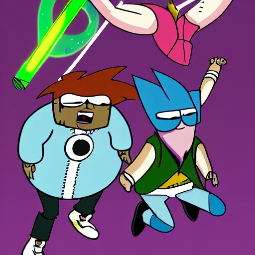 Image similar to the power from regular show