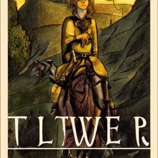 Prompt: The Tower tarot card, Rider Waite