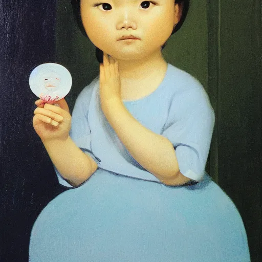 Prompt: Little Girl, by Liu Ye