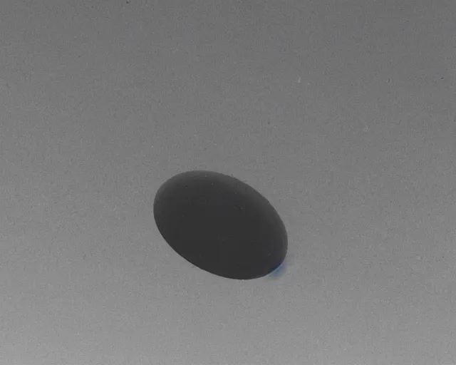 Prompt: Clear photograph of a UFO up close