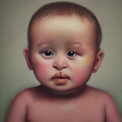 Image similar to a photorealistic portrait of a baby with 1 0, 0 0 0 heads 8 k