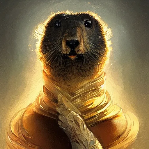 Prompt: Kirbycloseup filled background around face of a marmot, dark light night, intricate, elegant, sharp focus, illustration, highly detailed, digital painting, concept art, matte, art by WLOP and Artgerm and Greg Rutkowski and Alphonse Mucha, masterpiece