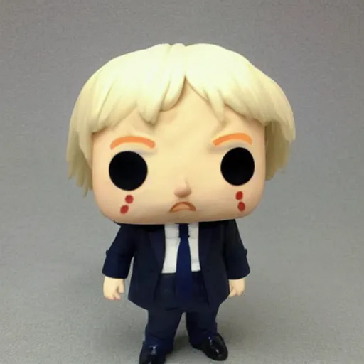 Image similar to boris johnson as funko pop still sealed in box, ebay listing ,