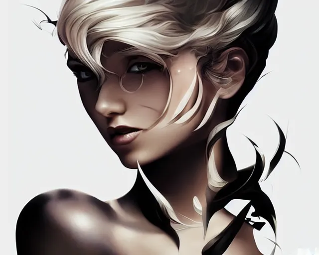 Image similar to what, a simple vector based illustration, by ross tran, artgerm, surrealism