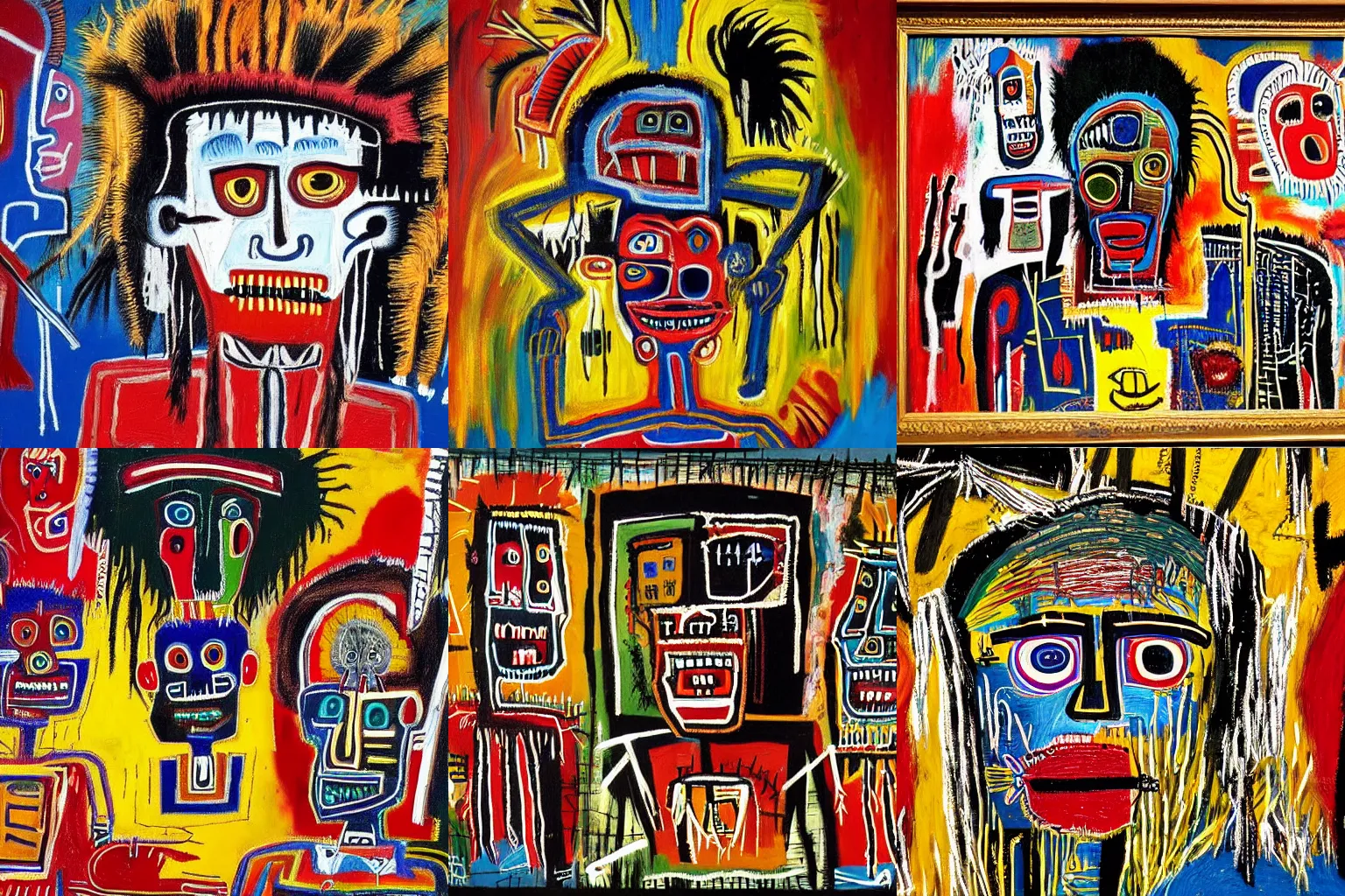 Image similar to extremely highly detailed haitian voodoo paintings by Jean-Michel Basquiat 4k insanely detailed and intricate, super detailed, 4k HDR high quality