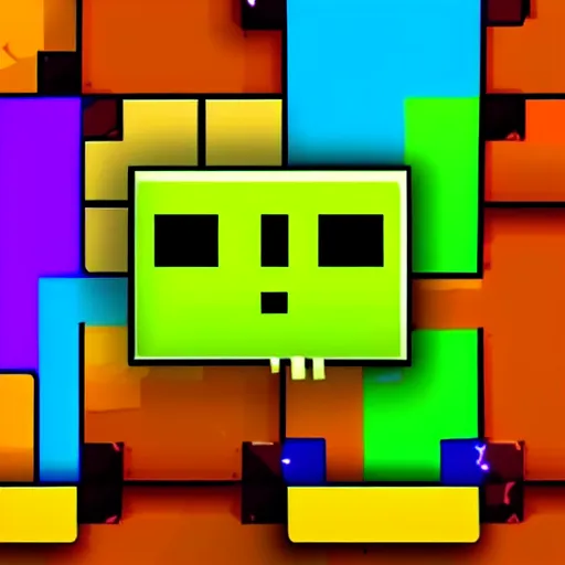 Image similar to new geometry dash update