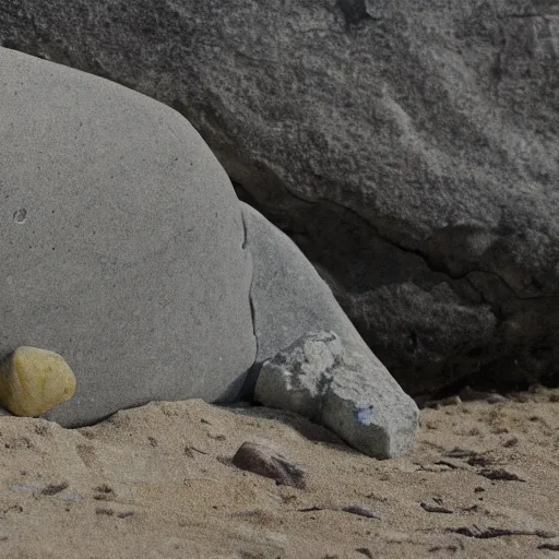 Prompt: Walter White hugging The Rock on the beach, artistic, 8k, cinematic