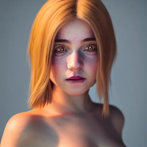 Prompt: beautiful humanized toad girl, full length photo, beautiful body, beautiful face, style studio shooting, professional photographer, many details, super realistic, high quality, 8 k