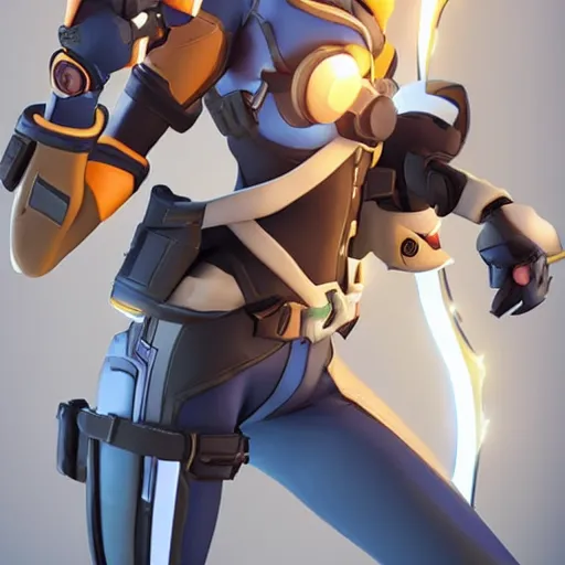 Image similar to tracer from overwatch smartphone photo