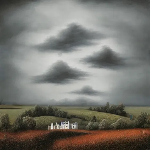 Image similar to castle in clouds by lee madgwick