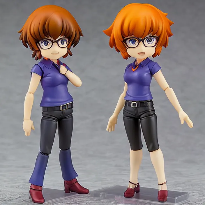 Image similar to Velma, An anime Nendoroid of Spike Spiegel, figurine, detailed product photo