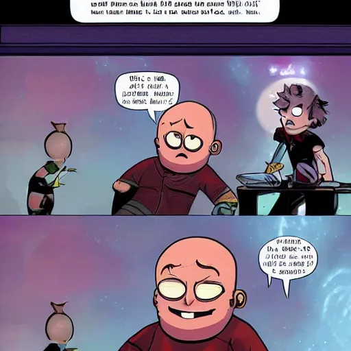 Image similar to penny arcade panel featuring tycho and gabe, textless, textless, wordless