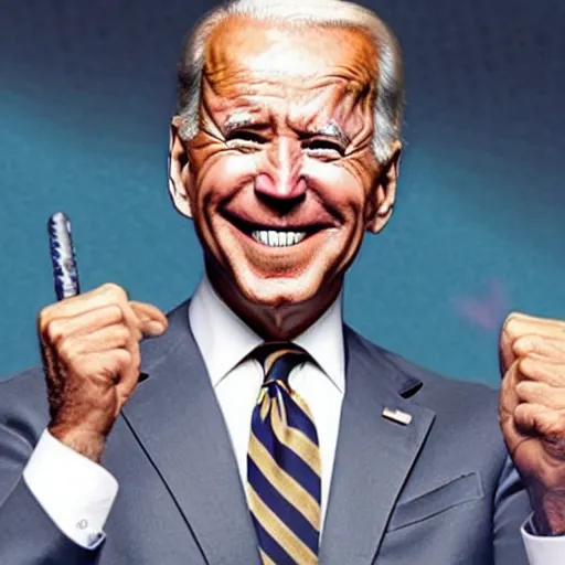 Image similar to joe biden as the joker