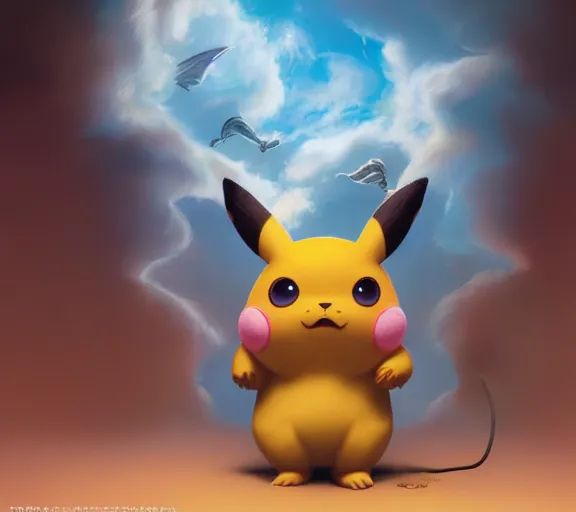 Prompt: epic fantasy comic book style portrait painting of a giant feral pikachu holding a tiny misty from pokemon, by mark ryden and pixar and hayao miyazaki, unreal 5, daz, hyperrealistic, octane render, cosplay, rpg portrait, dynamic lighting, intricate detail, cinematic