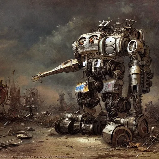 Image similar to Jean-Baptiste Monge, Jean-Baptiste Monge, Jean-Baptiste Monge, Jean-Baptiste Monge, Jean-Baptiste Monge, Jean-Baptiste Monge artwork of a cluttered robot junkyard