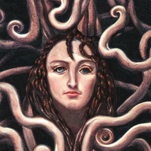 Image similar to the eyes of medusa