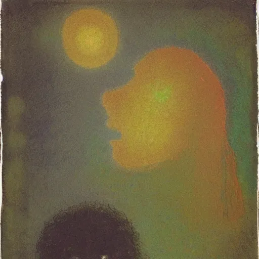 Image similar to !!!!!!!pareidolia!!!!!!!!! by Odilon Redon