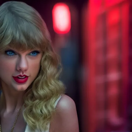 Prompt: taylor swift as gwen in the amazing spiderman, 8 k resolution, cinematic lighting, anatomically correct