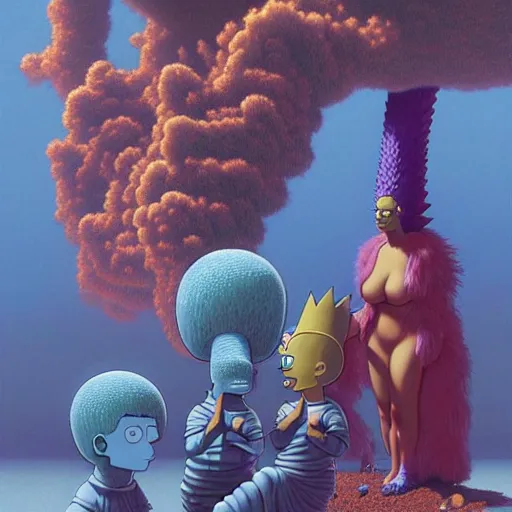 Marge and lisa anime characters is crazy 😳🔥, W🔥, ❤️, #margesimpson