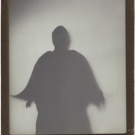 Image similar to poloroid photo of demon