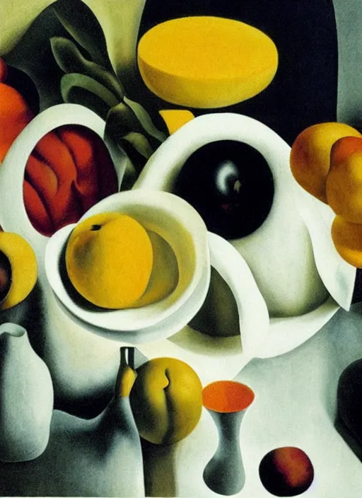 Image similar to a dutch still life by georgia o'keeffe, intricate, hyperrealistic, high contrast, volumetric lighting