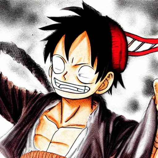 Image similar to Luffy