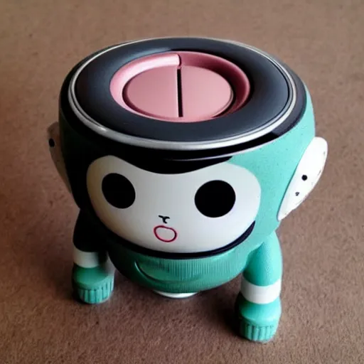 Image similar to cute speaker with human features, super cute, tiny , adorable, awww aspiring, very cute