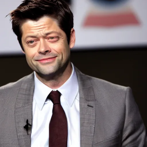 Image similar to misha collins