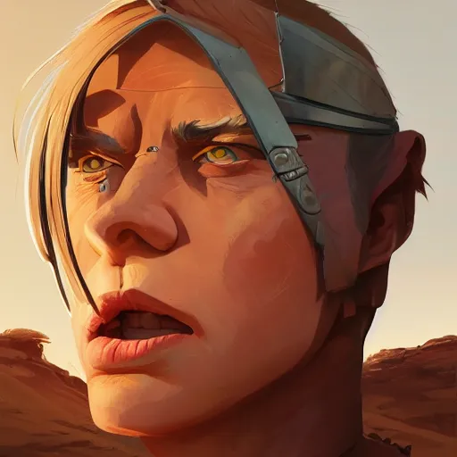 Image similar to face icon stylized minimalist mad max beyond thunderdome, loftis, cory behance hd by jesper ejsing, by rhads, makoto shinkai and lois van baarle, ilya kuvshinov, rossdraws global illumination