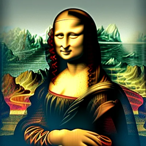 Image similar to mona lisa