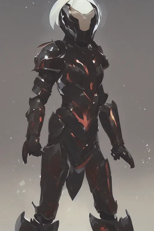 Prompt: Gorgeous armor void knight by ilya kuvshinov, krenz cushart, Greg Rutkowski, trending on artstation