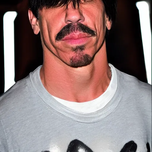 Image similar to anthony kiedis visit jerusaelem, hyper realistic