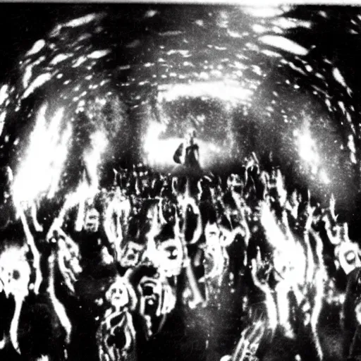 Image similar to rave in hell, 8mm film