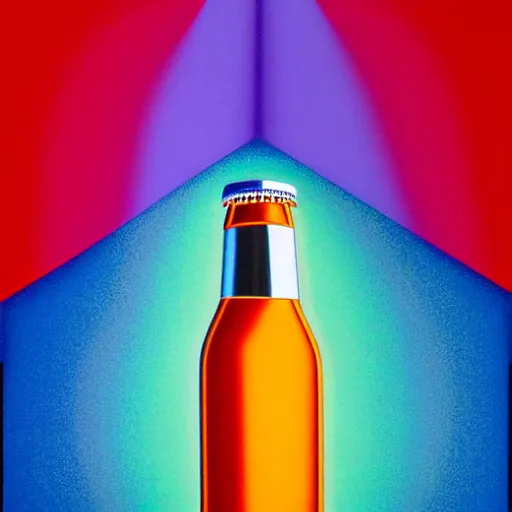 Prompt: chrome soda bottle by shusei nagaoka, kaws, david rudnick, airbrush on canvas, pastell colours, cell shaded, 8 k