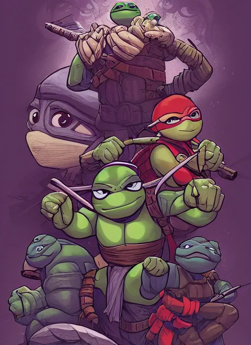 The Art of Teenage Mutant Ninja Turtles HC :: Profile :: Dark