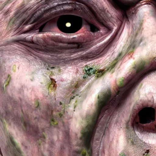 Prompt: zombie face closeup, 8k, realistic, extreme details, detailed, sharp