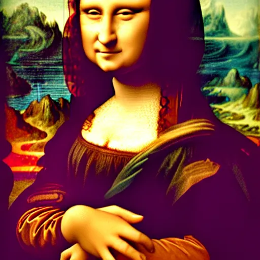 Image similar to a rabbit as mona lisa,