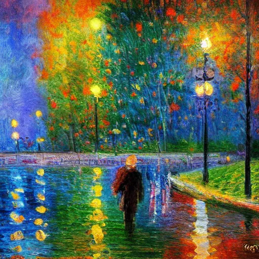 Image similar to impressionism art