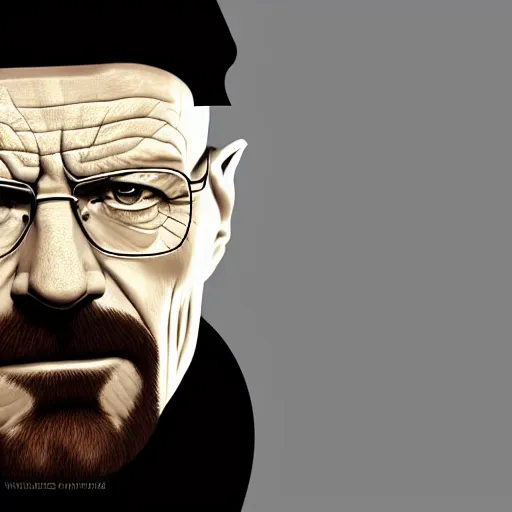 Prompt: walter white's face on a [ [ snowball ] ], hyperdetailed, artstation, cgsociety, 8 k