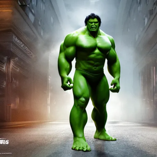 limmy brian limond as the incredible hulk, realistic | Stable Diffusion ...