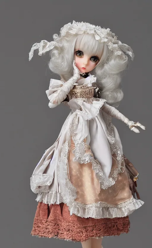 Image similar to dollfie in baroque dress