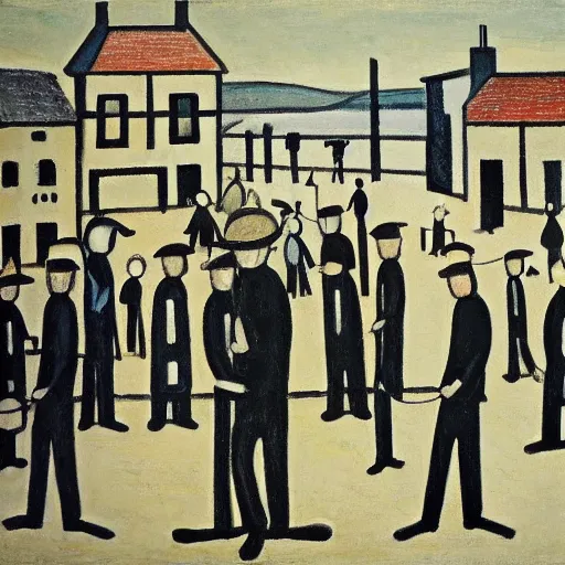 Prompt: L. S. Lowry