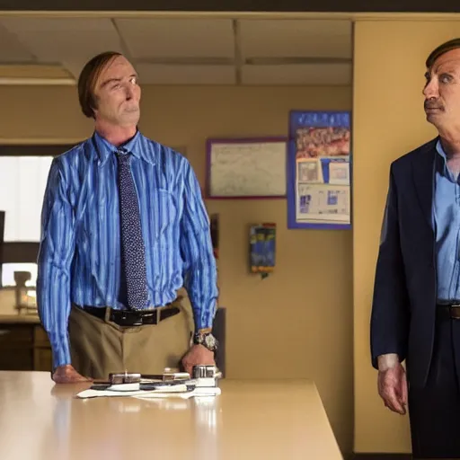 Prompt: ending of better call saul